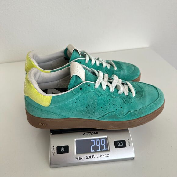 P448 Vert Balanced Suede Sneakers Skateboard Low Top Green Turquoise Men\'s 7.5 main image 13